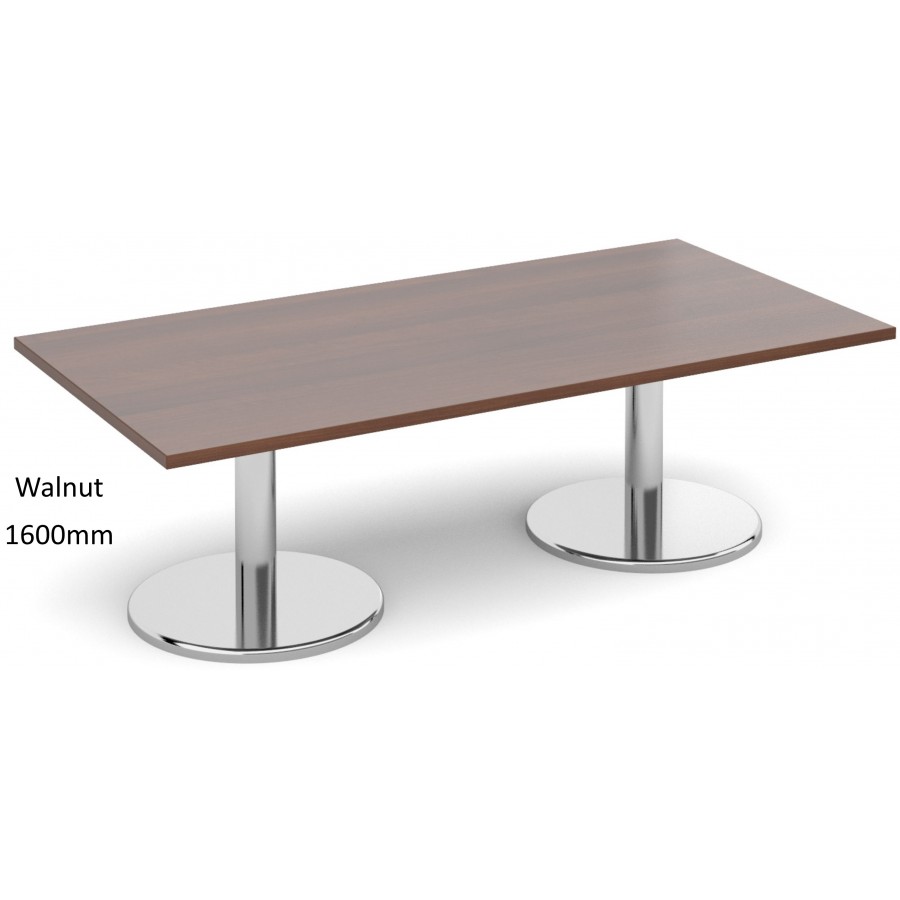 Reception Coffee Table – Chrome Base